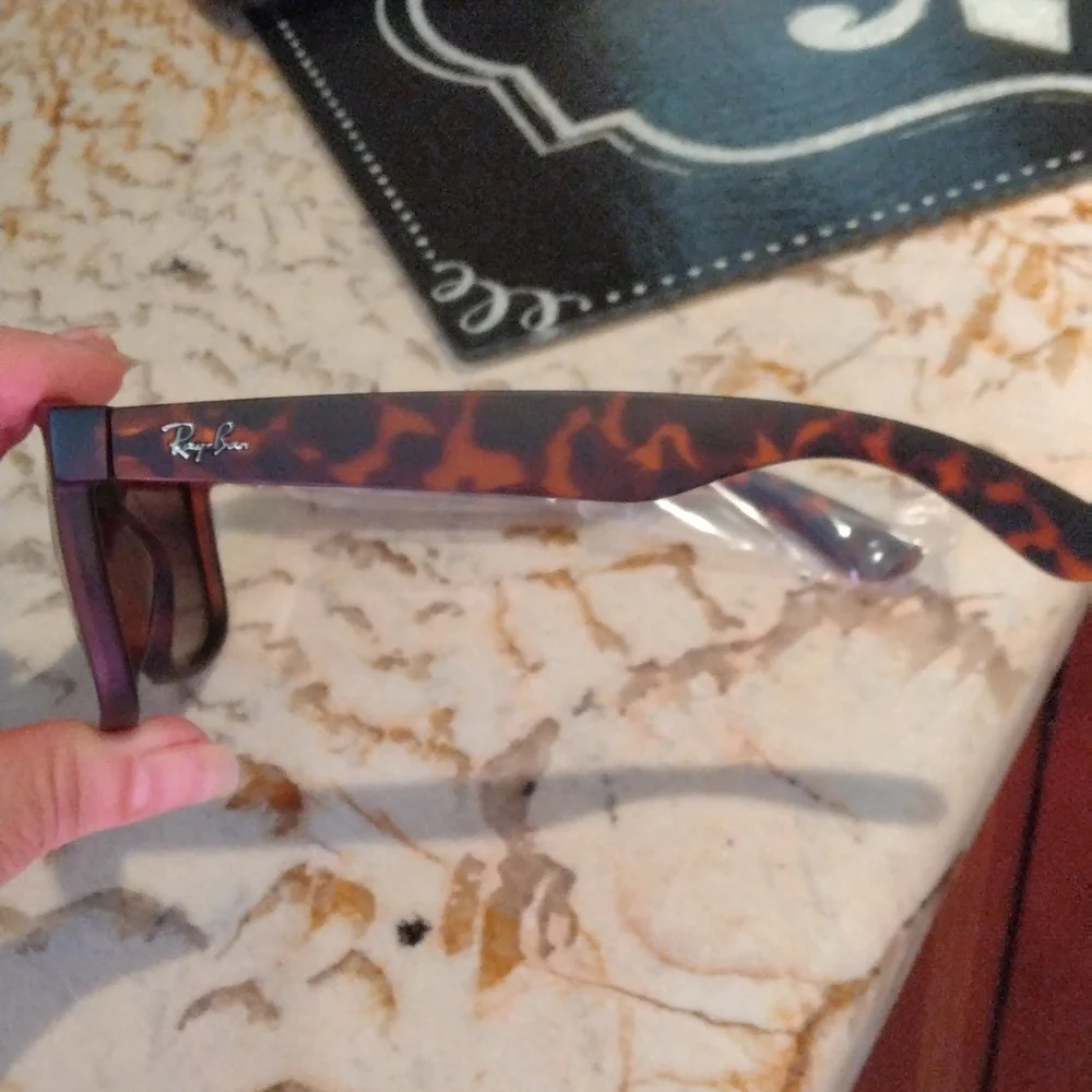 Authentic Justin Tortoise shell Mens Ray Band Sunglasses